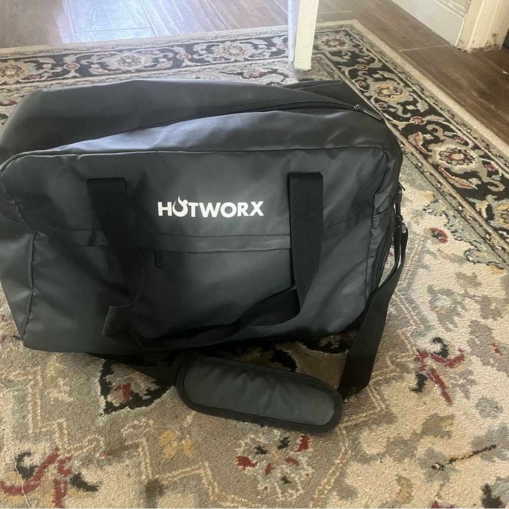 Hotworx Black Duffel Bag